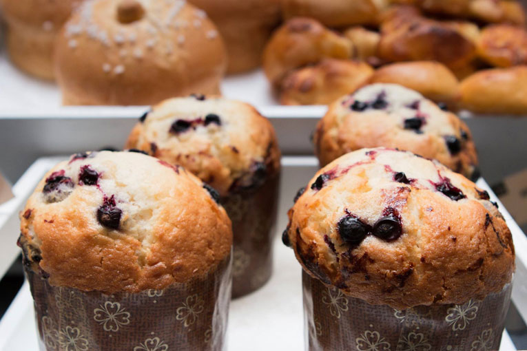 blueberry breakfast muffins